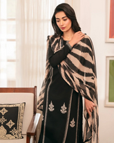 ASLIGN HIT 3PC EMBROIDERED DHANAK WOOL